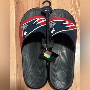 Men's Slide Sandals - Red and Blue